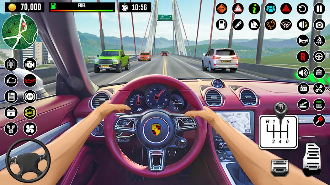 City Driving School Car Games  [МОД Mega Pack] Screenshot 4