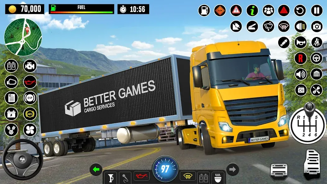 Truck Games - Driving School  [МОД Много монет] Screenshot 1