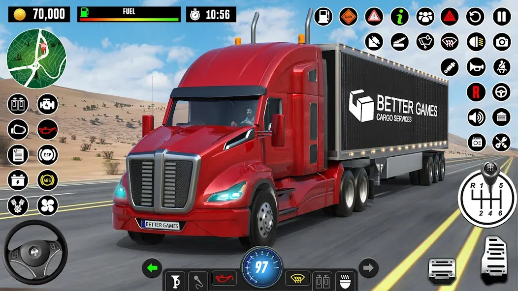 Truck Games - Driving School  [МОД Много монет] Screenshot 5