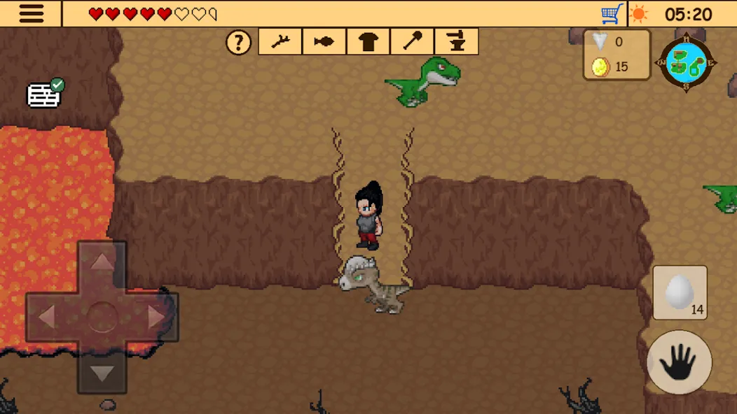 Survival RPG 3:Lost in time 2D (Сурвивал РПГ 3)  [МОД Mega Pack] Screenshot 1