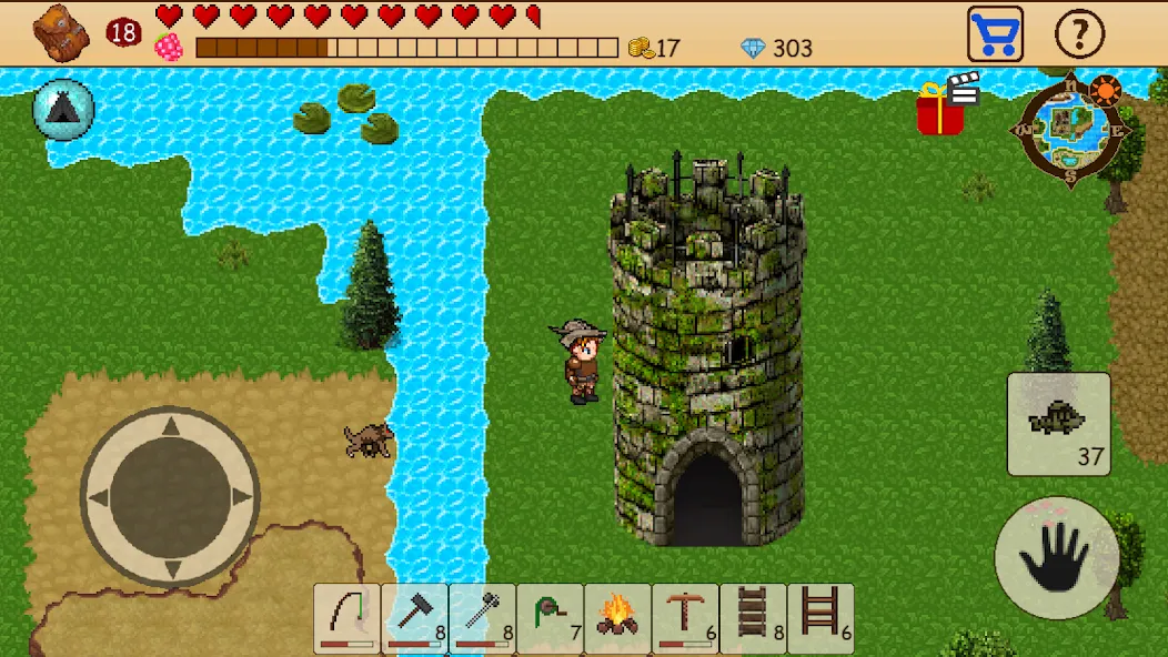 Survival RPG: Open World Pixel (Сурвайвл РПГ)  [МОД Меню] Screenshot 3