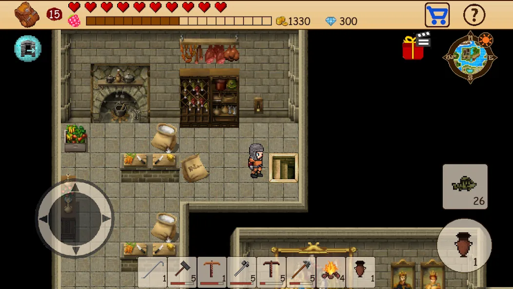 Survival RPG: Open World Pixel (Сурвайвл РПГ)  [МОД Меню] Screenshot 4