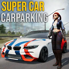 Скачать взлом Super car parking - Car games  [МОД Mega Pack] - полная версия apk на Андроид