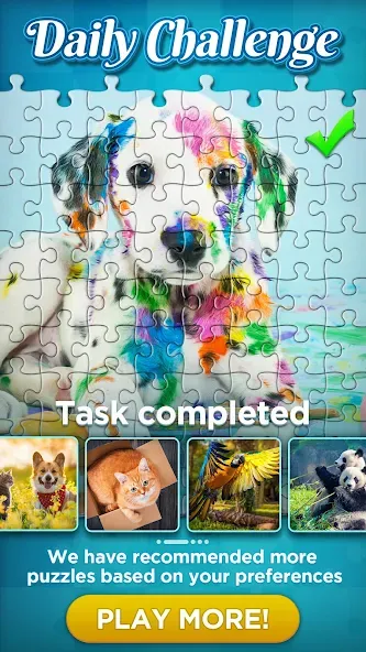 Jigsaw Puzzles  [МОД Бесконечные деньги] Screenshot 4