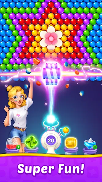 Bubble Shooter Home  [МОД Все открыто] Screenshot 4