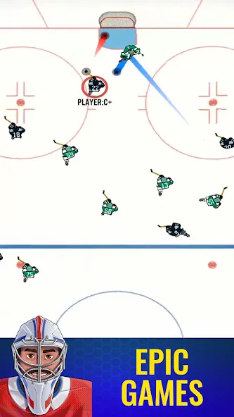 Superstar Hockey (уперстар Хоккей)  [МОД Unlimited Money] Screenshot 2