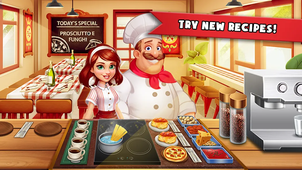 Cooking Madness: A Chef's Game  [МОД Много денег] Screenshot 1