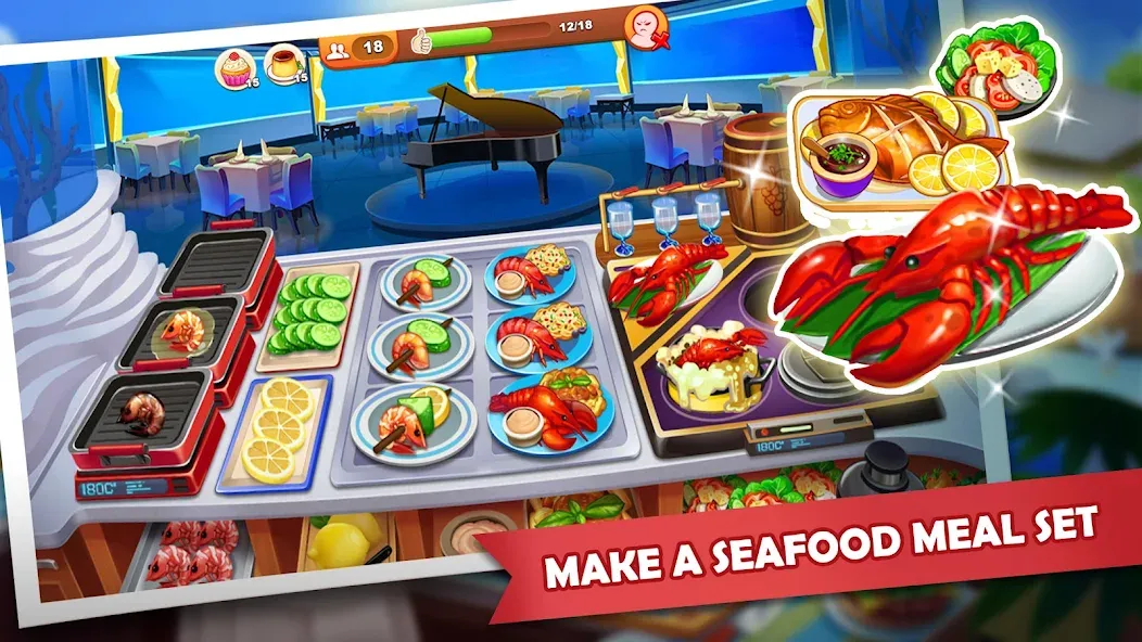 Cooking Madness: A Chef's Game  [МОД Много денег] Screenshot 3