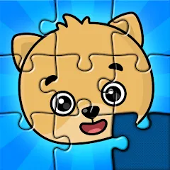 Взломанная Kids Puzzles: Games for Kids  [МОД Много монет] - последняя версия apk на Андроид