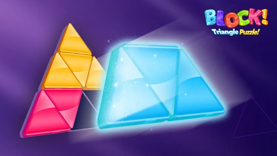 Block! Triangle Puzzle:Tangram  [МОД Бесконечные монеты] Screenshot 1