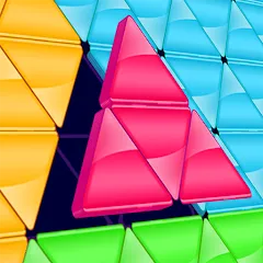 Взлом Block! Triangle Puzzle:Tangram  [МОД Бесконечные монеты] - стабильная версия apk на Андроид