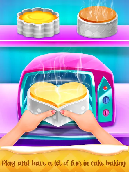 Cake Maker Cooking Cake Games (Кейк Мейкер кулинарные игры на приготовление тортов)  [МОД Меню] Screenshot 5