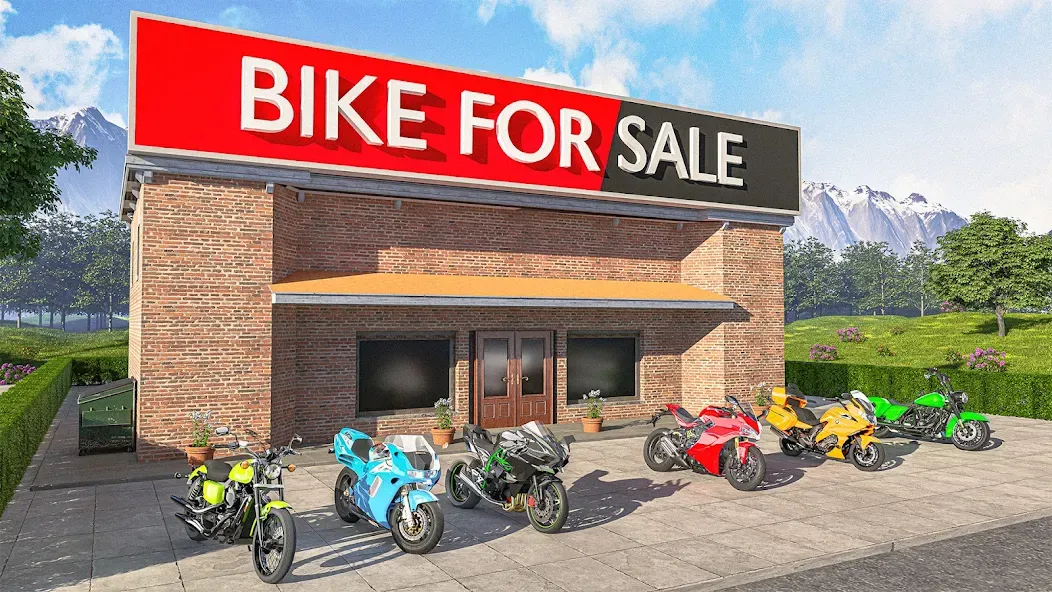 Motorcycle Dealer Bike Games  [МОД Unlocked] Screenshot 1