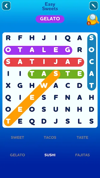 Word Search - Word Puzzle Game  [МОД Unlocked] Screenshot 5