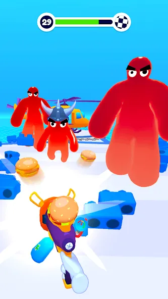 Blob Shooter 3D — Assassin Hit  [МОД Menu] Screenshot 4