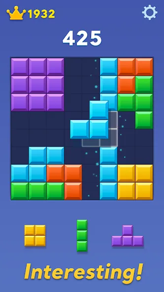 Block Blast! (Блок Бласт)  [МОД Бесконечные монеты] Screenshot 4