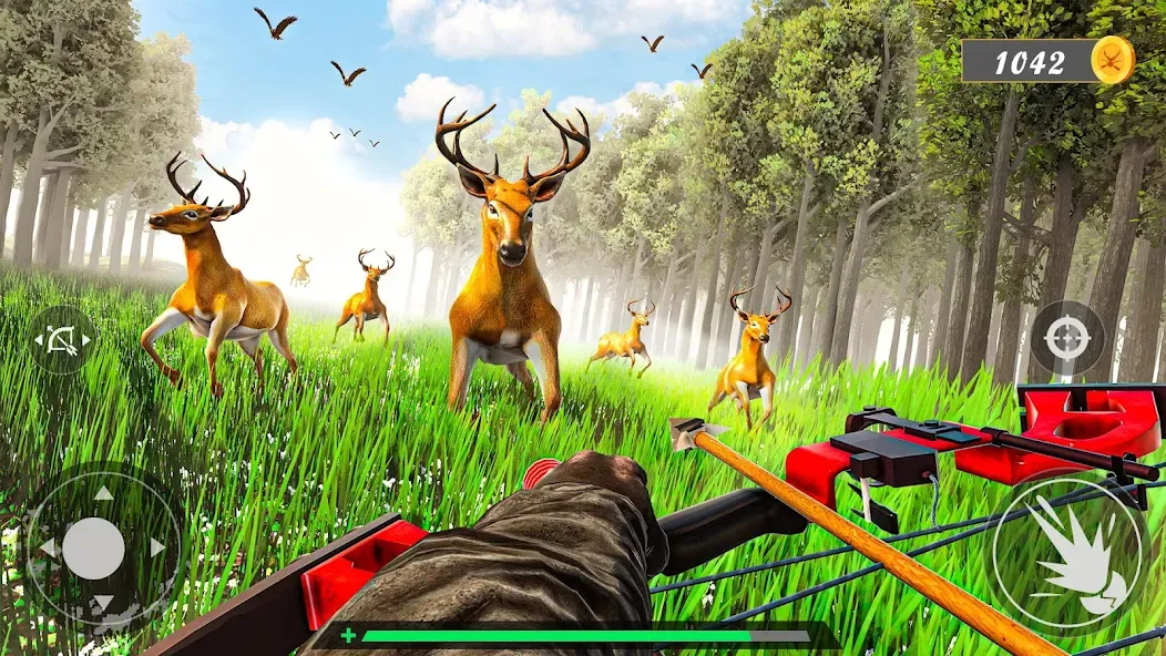 Animal Archery Hunting Games  [МОД Бесконечные деньги] Screenshot 4