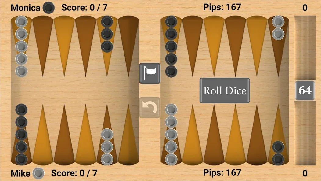 Bluetooth Backgammon  [МОД Бесконечные деньги] Screenshot 2