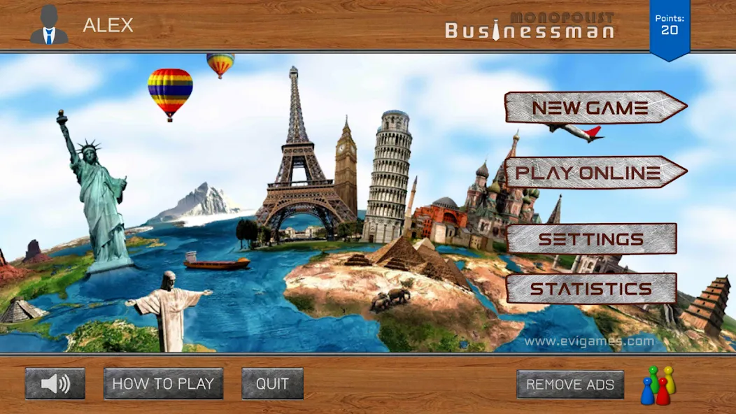 Businessman ONLINE board game (Бизнесмен онлайн настольная игра)  [МОД Все открыто] Screenshot 2