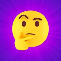 Взломанная Emoji Quiz - Word game (Имоджи Квиз)  [МОД Бесконечные деньги] - последняя версия apk на Андроид