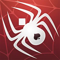 Взломанная Spider Solitaire  [МОД Menu] - полная версия apk на Андроид