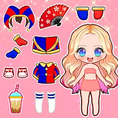 Скачать взлом Doll Dress Up: Makeup Games (Долл Дресс Ап)  [МОД Бесконечные монеты] - последняя версия apk на Андроид