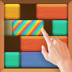 Скачать взломанную Falling Blocks: Sliding Puzzle (Фоллинг блоксы)  [МОД Unlimited Money] - полная версия apk на Андроид