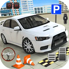 Скачать взломанную Car Games: Advance Car Parking (Кар игры)  [МОД Menu] - полная версия apk на Андроид