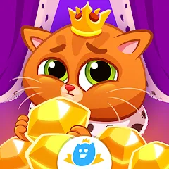 Взломанная Bubbu Jewels - Merge Puzzle (Буббу Джуэлс)  [МОД Unlimited Money] - последняя версия apk на Андроид