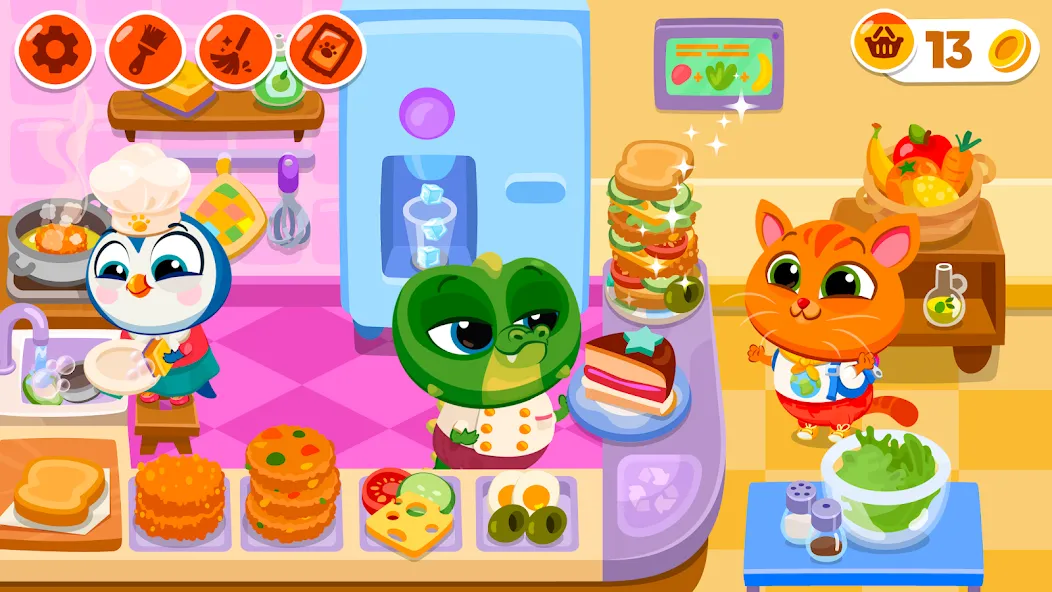 Bubbu School - My Virtual Pets (Буббу Скул)  [МОД Много денег] Screenshot 2