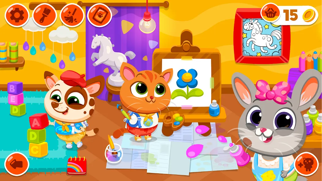 Bubbu School - My Virtual Pets (Буббу Скул)  [МОД Много денег] Screenshot 4