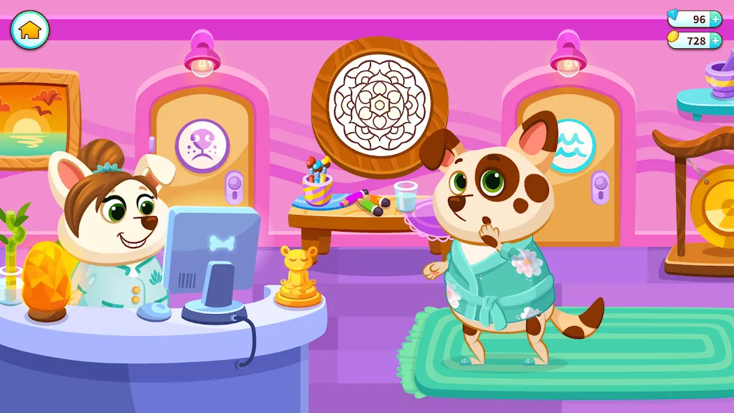 Duddu - My Virtual Pet Dog  [МОД Много денег] Screenshot 5