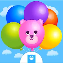 Взломанная Pop Balloon Kids  [МОД Mega Pack] - последняя версия apk на Андроид