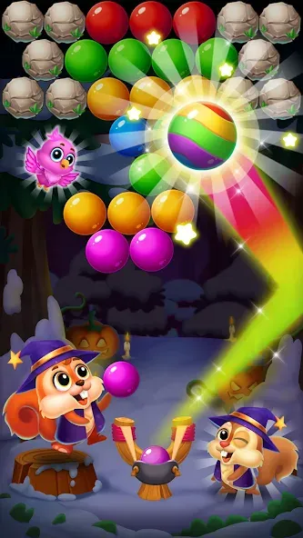 Bubble Shooter Rescue (Бабл Шутер Рескью)  [МОД Меню] Screenshot 4