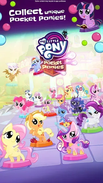 My Little Pony Pocket Ponies (Май Литл Пони)  [МОД Все открыто] Screenshot 2