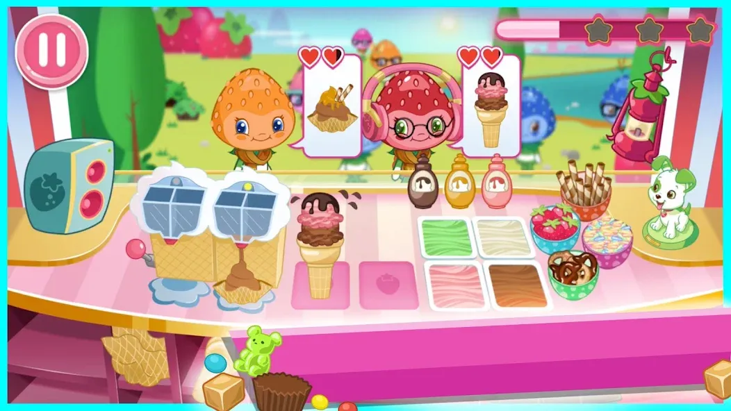 Strawberry Shortcake Ice Cream  [МОД Все открыто] Screenshot 5