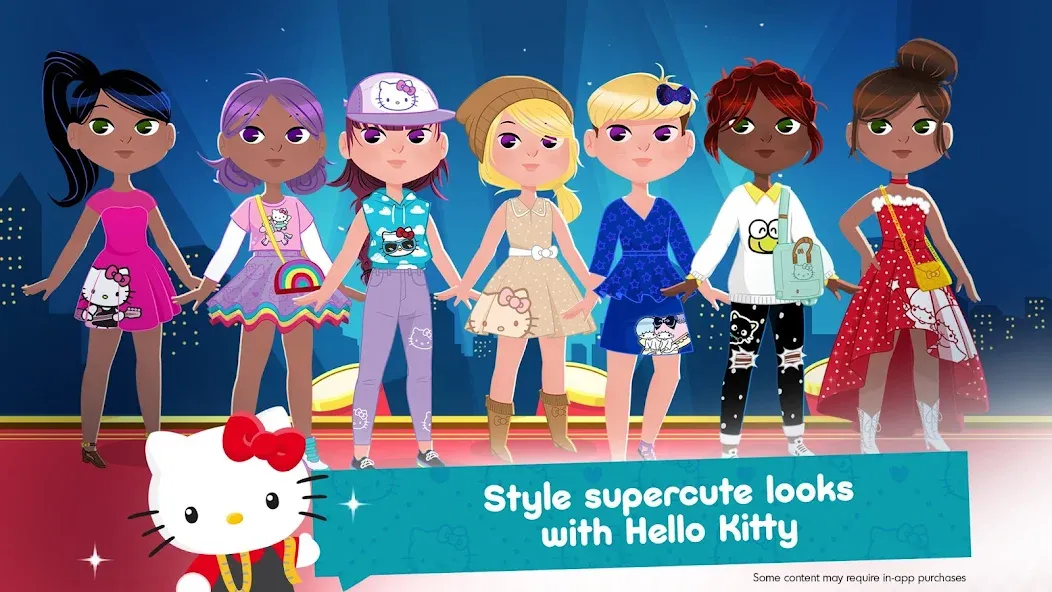 Hello Kitty Fashion Star  [МОД Mega Pack] Screenshot 1