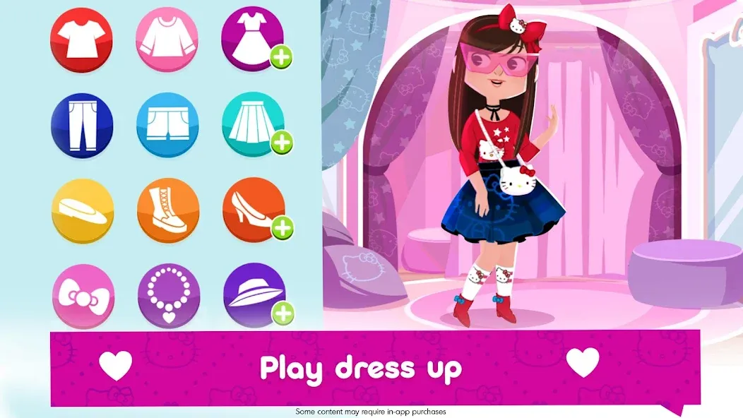 Hello Kitty Fashion Star  [МОД Mega Pack] Screenshot 2