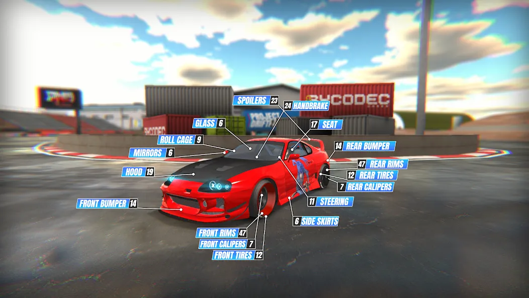 Project Drift 2.0 : Online  [МОД Бесконечные монеты] Screenshot 3