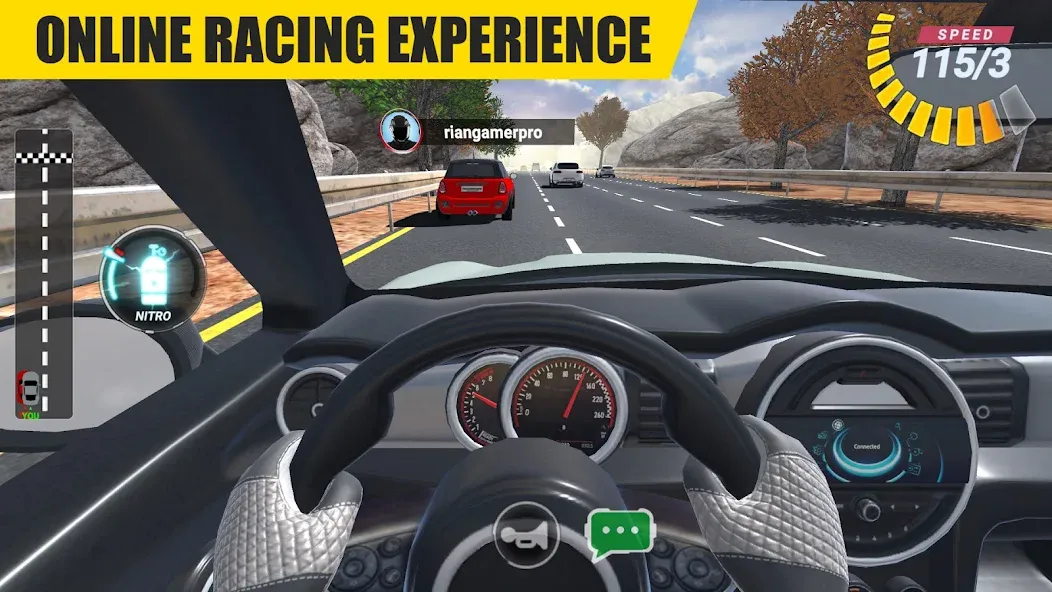 Racing Online:Car Driving Game  [МОД Много денег] Screenshot 1