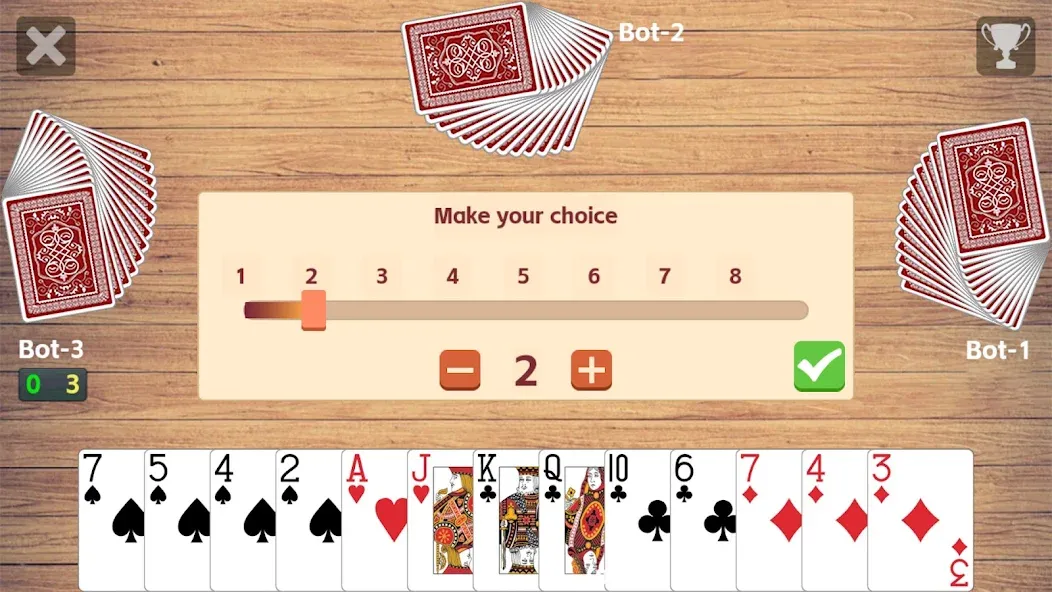 Callbreak League - Card Game (Колбрик Лига)  [МОД Все открыто] Screenshot 4