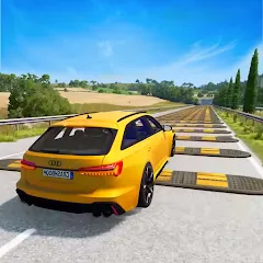 Скачать взлом Beam Drive Road Crash 3D Games (Бим Драйв Роад Краш 3Д Геймс)  [МОД Много денег] - последняя версия apk на Андроид