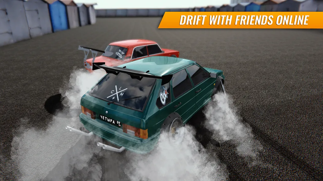 Russian Car Drift (Ар Си Ди в случае сокращения)  [МОД Mega Pack] Screenshot 1