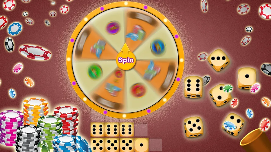 Farkle - Dice Game (Фаркл)  [МОД Много монет] Screenshot 3