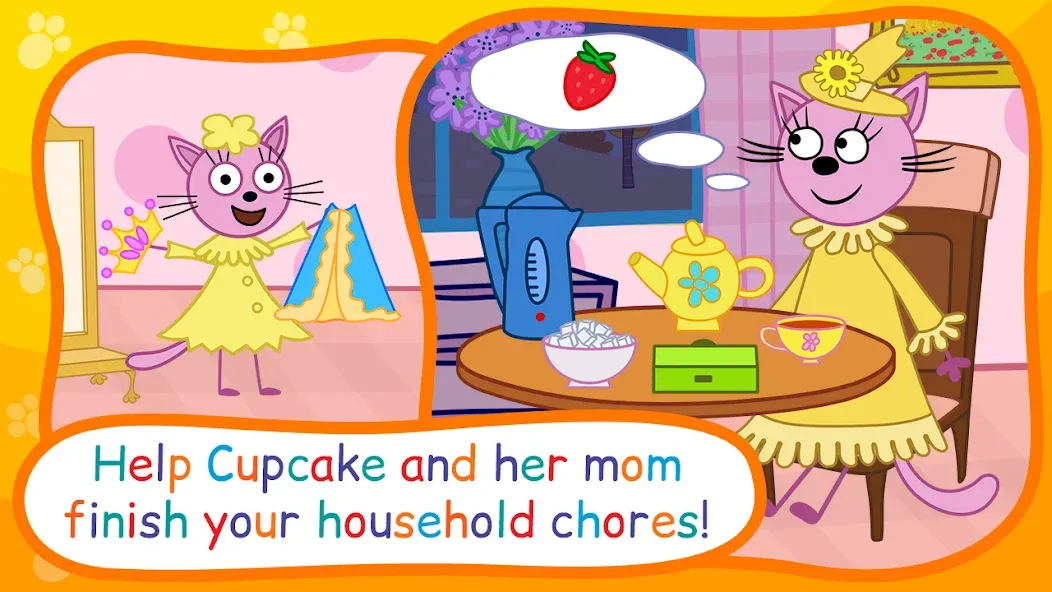 Kid-E-Cats: Bedtime Stories  [МОД Много денег] Screenshot 3