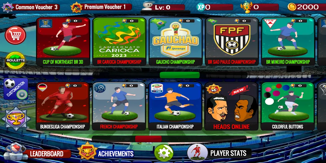 Button Football  [МОД Бесконечные деньги] Screenshot 3