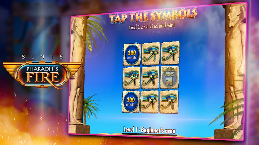 Slots - Pharaoh's Fire (Слоты)  [МОД Menu] Screenshot 5