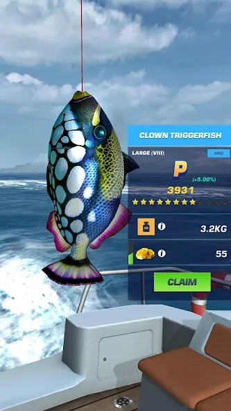 Fishing Rival 3D (Фишинг Ривал 3Д)  [МОД Бесконечные монеты] Screenshot 4