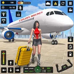 Взломанная City Pilot Cargo Plane Games (Сити Пилот Карго Плейн Геймс)  [МОД Все открыто] - последняя версия apk на Андроид