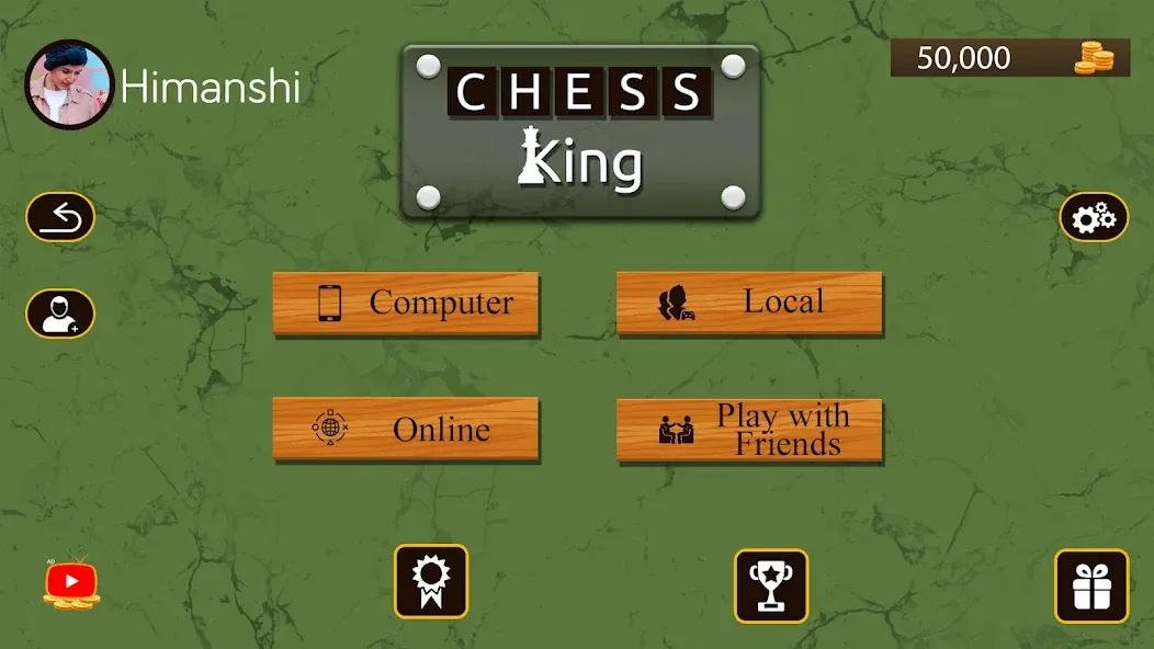 Chess King™- Multiplayer Chess (Чесс Кинг)  [МОД Бесконечные монеты] Screenshot 1